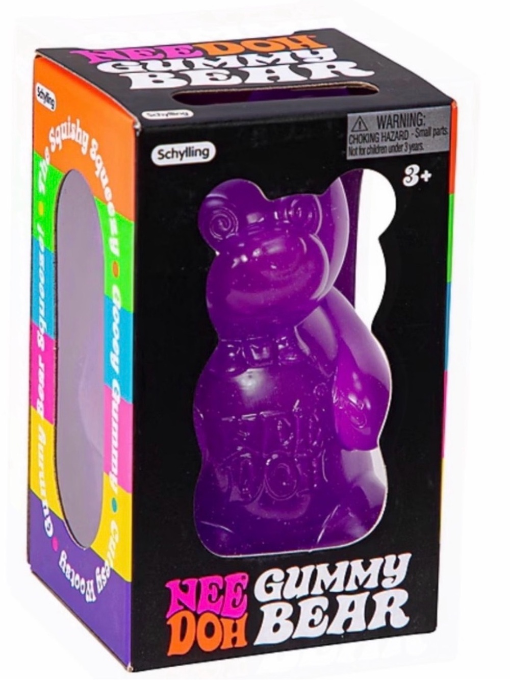 NeeDoh Gummy Bear Kids Toy - purple